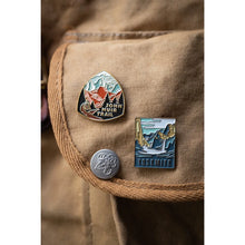 Load image into Gallery viewer, John Muir Trail Enamel Pin
