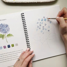 Load image into Gallery viewer, Watercolour Workbook | Flowers
