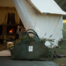 Load image into Gallery viewer, Gardening Tote | Forest Green
