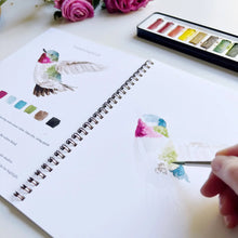 Load image into Gallery viewer, Watercolour Workbook | Birds
