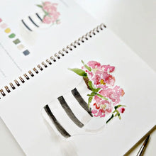 Load image into Gallery viewer, Watercolour Workbook | Bouquets
