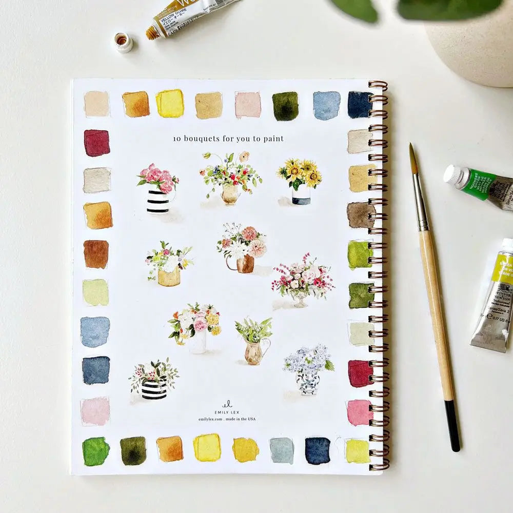 Watercolour Workbook | Bouquets