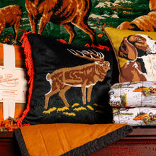 Load image into Gallery viewer, Elk Chain Stitched Pillow

