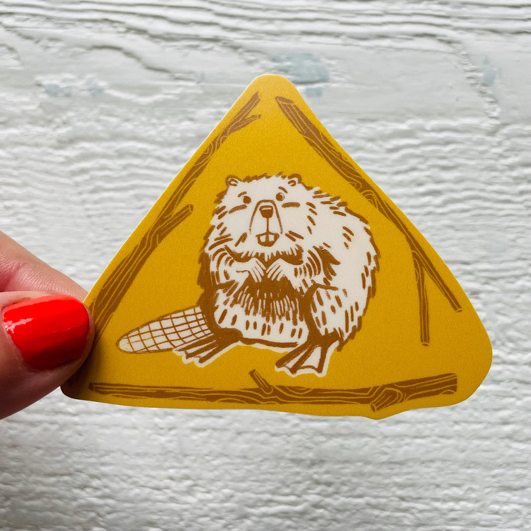 Yellow Beaver | Sticker