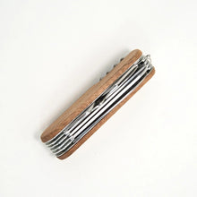 Load image into Gallery viewer, Kids Multi Tool Pocket Knife | Wood Handle
