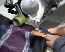 Load image into Gallery viewer, Oilskin and Wool Blanket | Red Ensign | Made in Tassie
