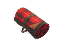 Load image into Gallery viewer, Oilskin and Wool Blanket | Signal | Made in Tassie
