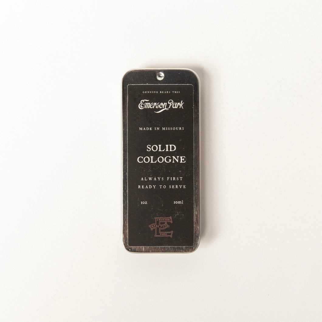Travel Solid Cologne | Black Label