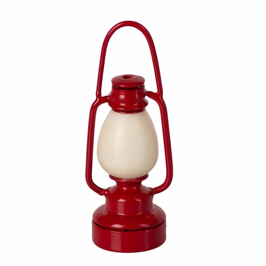Vintage Miniature Lantern | Red