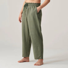 Load image into Gallery viewer, 100% Linen Pants | Khaki
