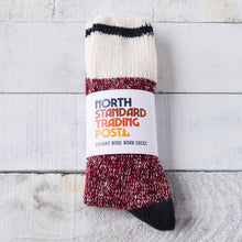Load image into Gallery viewer, Chunky Wool Work Sock | Red
