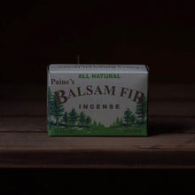 Load image into Gallery viewer, Balsam Fir Tall Incense Sticks and Holder
