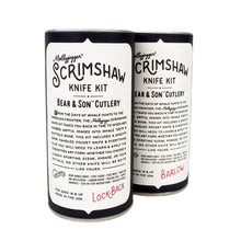 Load image into Gallery viewer, Scrimshaw Knife Kit, Bear &amp; Sons Knife
