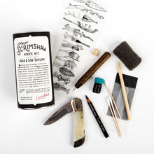 Load image into Gallery viewer, Scrimshaw Knife Kit, Bear &amp; Sons Knife
