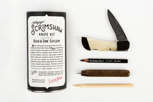 Load image into Gallery viewer, Scrimshaw Knife Kit, Bear &amp; Sons Knife
