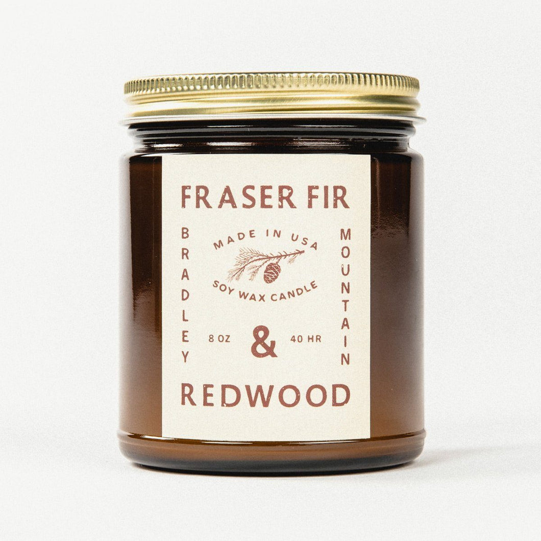 Fraser Fir & Redwood Candle