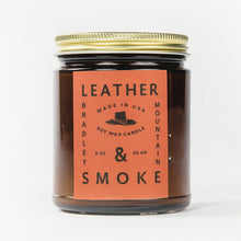 Load image into Gallery viewer, Leather &amp; Smoke Candle
