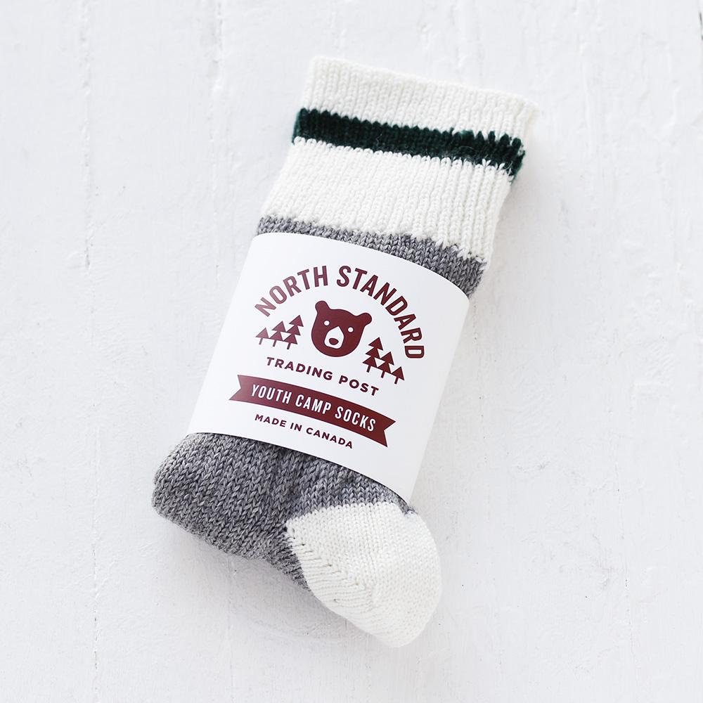 Wool Youth Camp Sock | Hunter