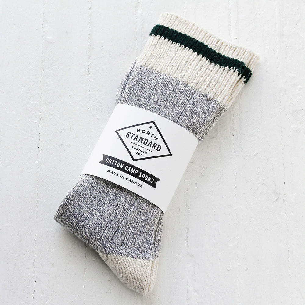 Cotton Camp Sock | Hunter Green