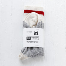 Load image into Gallery viewer, Cotton Camp Sock | Red
