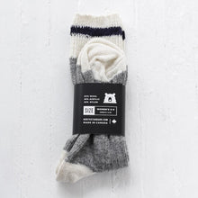 Load image into Gallery viewer, Wool Camp Sock | Navy
