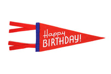 Load image into Gallery viewer, Happy Birthday Pennant Card
