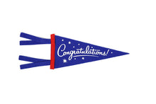 Load image into Gallery viewer, Congratulations Pennant Card
