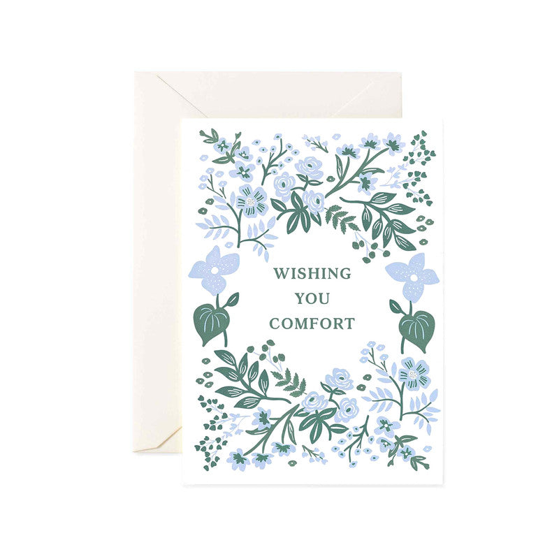 Indigo Sympathy Card