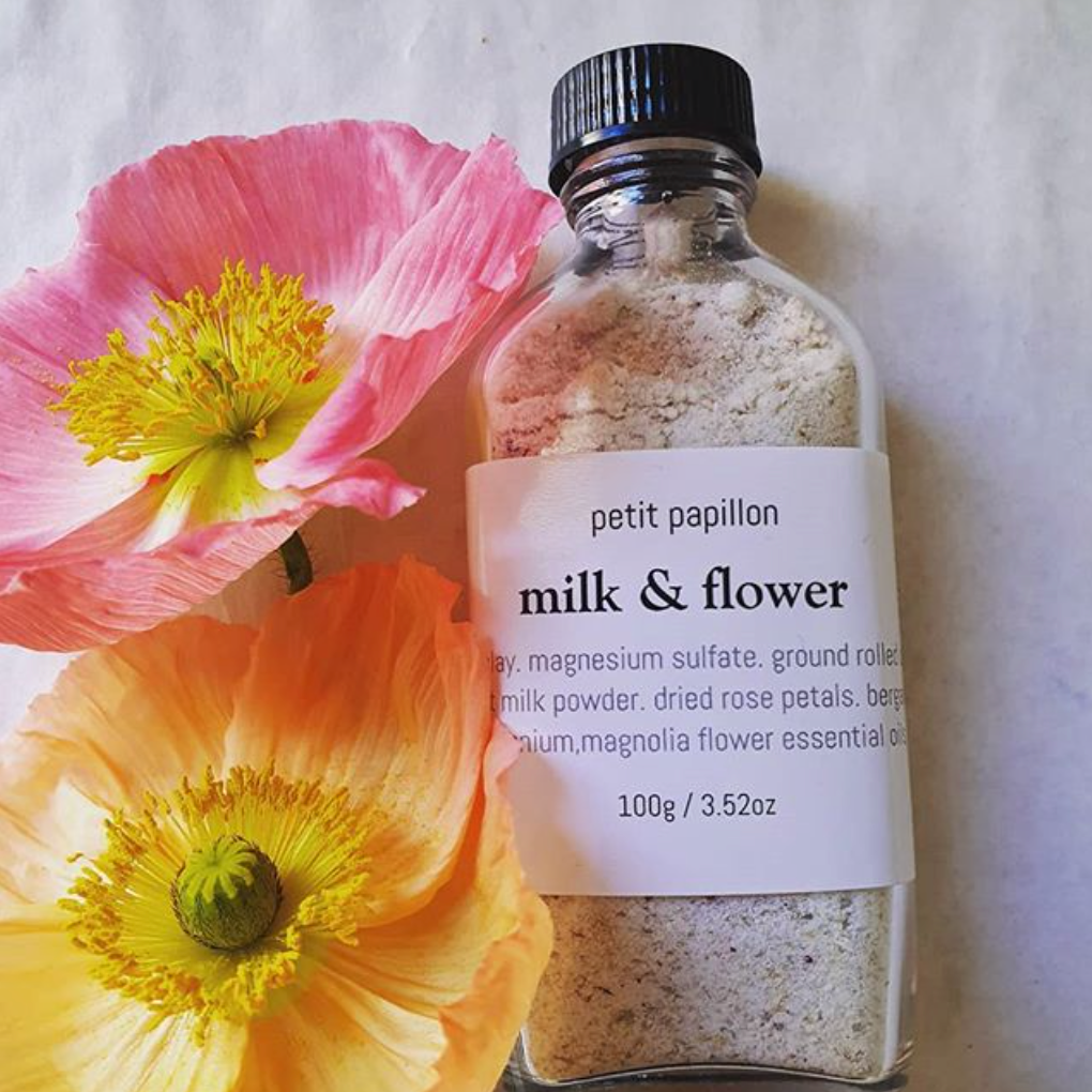 Milk And Flower Bath Salts