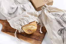 Load image into Gallery viewer, Linen Bread Bag | Set of 2
