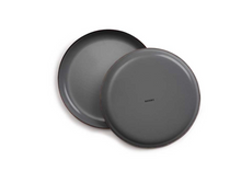 Load image into Gallery viewer, Enamel Deep Plates Set of 2 | Slate Grey
