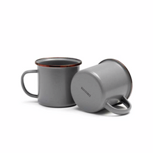 Load image into Gallery viewer, Enamel Cup Set of 2 | Slate Grey
