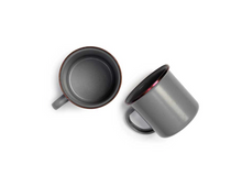 Load image into Gallery viewer, Enamel Cup Set of 2 | Slate Grey
