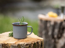 Load image into Gallery viewer, Enamel Cup Set of 2 | Slate Grey
