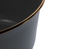 Load image into Gallery viewer, Enamel Mixing Bowls Set of 2 | Slate Grey
