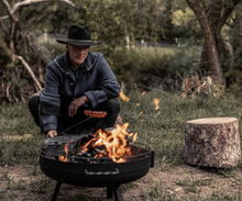 Load image into Gallery viewer, Cowboy Fire Pit Grill 23&quot;
