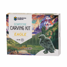 Load image into Gallery viewer, Soapstone Carving Kit | Eagle
