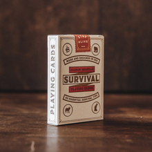 Load image into Gallery viewer, Survival Playing Cards | Cream
