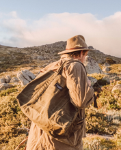 Load image into Gallery viewer, Large Wax Utility Bag | Desert
