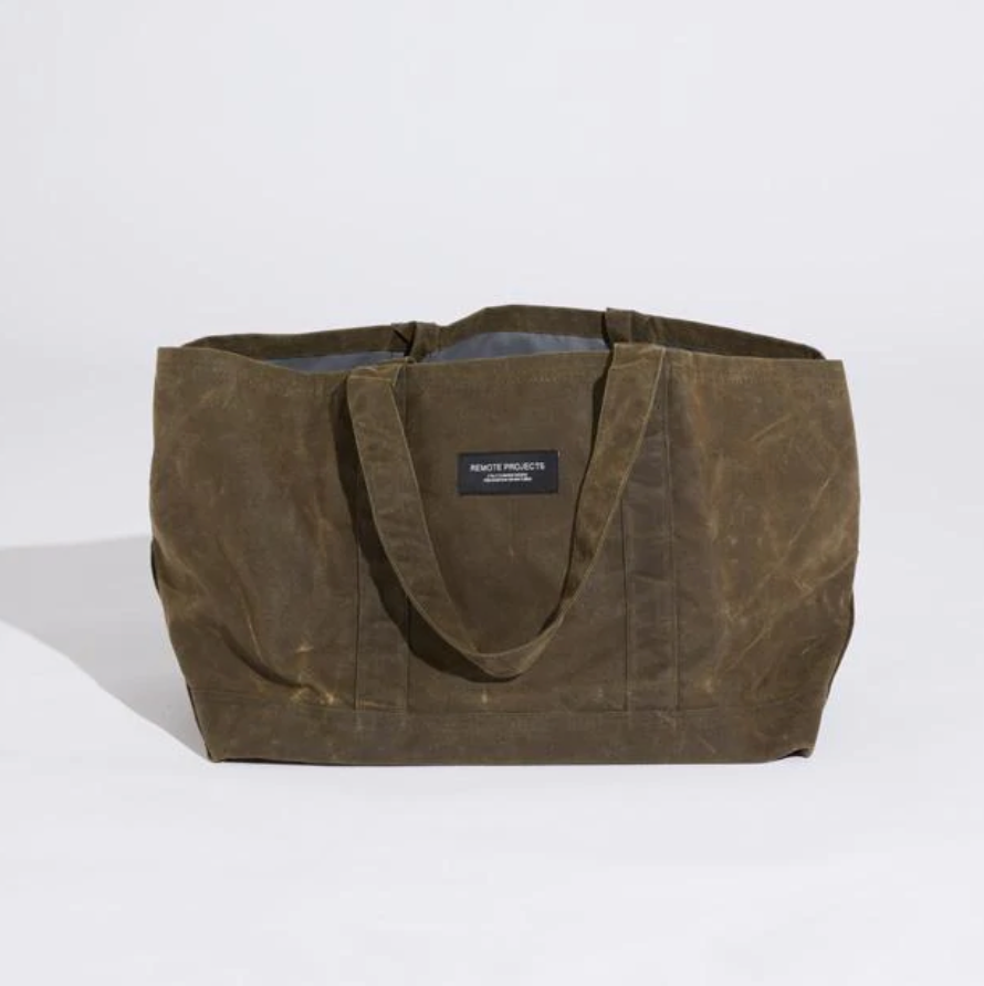 Large Wax Utility Bag Bush – Peregrine Store