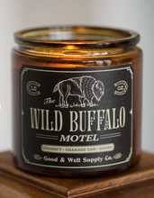 Load image into Gallery viewer, Wild Buffalo Motel Candle and Matches
