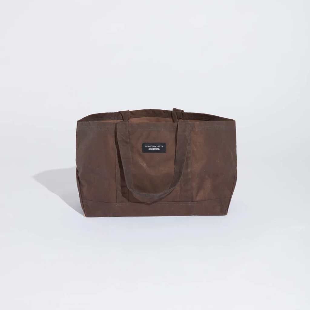 Large Wax Utility Bag | Ironbark