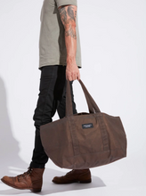 Load image into Gallery viewer, Large Wax Utility Bag | Ironbark
