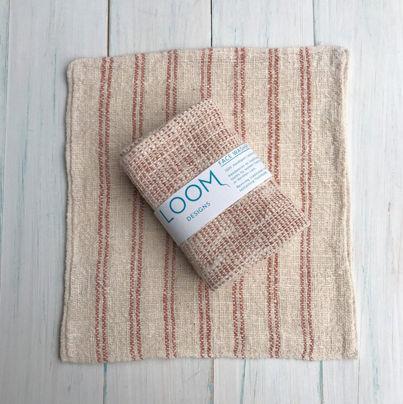 Linen Face Washer 2 Pack
