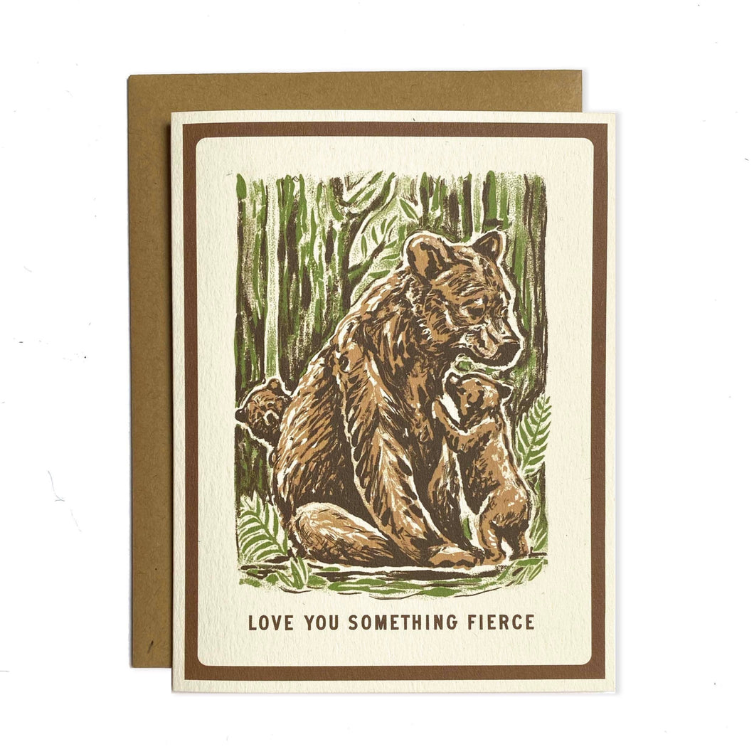 Mama Bear Greeting Card
