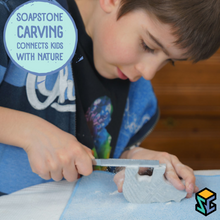 Load image into Gallery viewer, Soapstone Carving Workshop | Kid Craft Ages 10+
